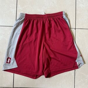 Women’s vintage Stanford Nike basketball Red and Gray Athletic Shorts